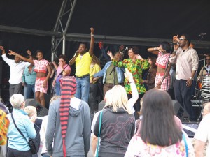 africa oye stage